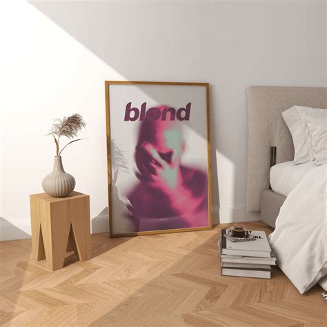 Frank Ocean Poster Blonde Poster Frank Ocean Blond Poster Blonde Poster