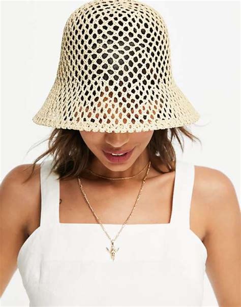 And Other Stories Bucket Hat In Natural Straw Asos