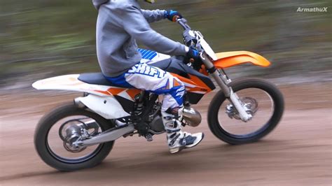 Ktm Sx250 Raw 2 Stroke Action Pure Sound Youtube