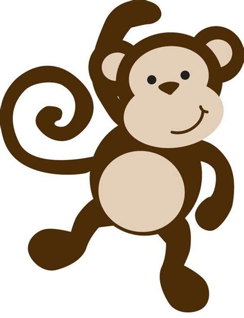 Baby Monkey Silhouette at GetDrawings | Free download