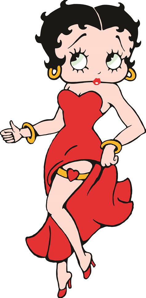 Betty Boop Happy Birthday Clipart