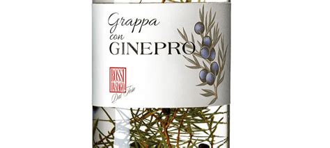 Grappa Con Ginepro Rossi Di Asiago Linea Grappe Le Erbe