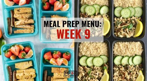 Meal Prep Menu 2024 Week 9 Meal Prep On Fleek