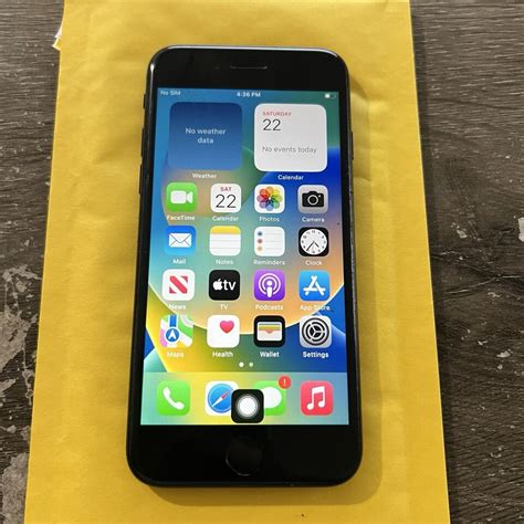 Apple IPhone SE 2020 2nd Gen 64 GB Black Unlocked BAD HOME BUTTON