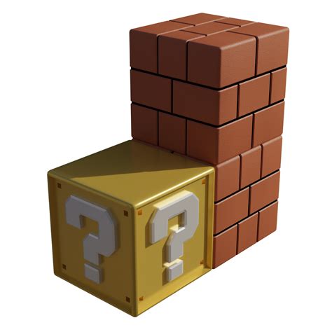 Super Mario Bros Brick Block