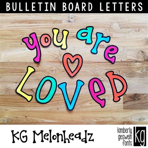 20+30+ Cute Bulletin Board Fonts