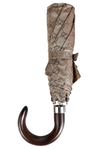 Gucci Folding Umbrella In Beige Modesens Folding Umbrella Umbrella