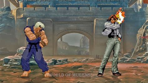 Street Fighter Mugens Voilent Ken VS Kyo Kusanagi Evil YouTube