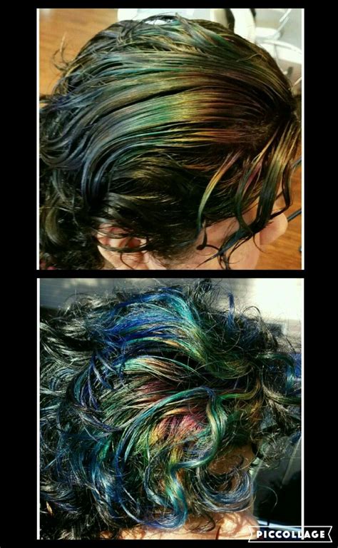 Oil Slick Hair Color Oil Slick Hair Hair Cuts Hair Inspiration