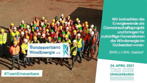 Tag Der Erneuerbaren Energien Bundesverband Erneuerbare Energie