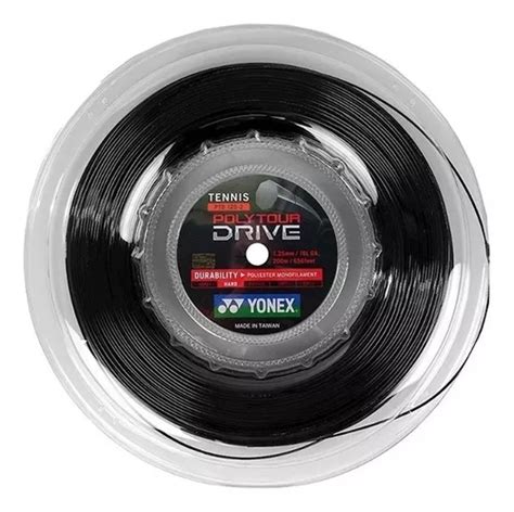 Rollo Cuerda Yonex Poly Tour Drive Mm Mts Env O Gratis