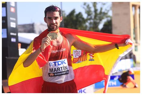 Mundial de Atletismo Budapest 2023 Álvaro Martín Nos vamos a dejar