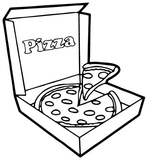 Desenhos Para Colorir De Pizza Dicas Práticas