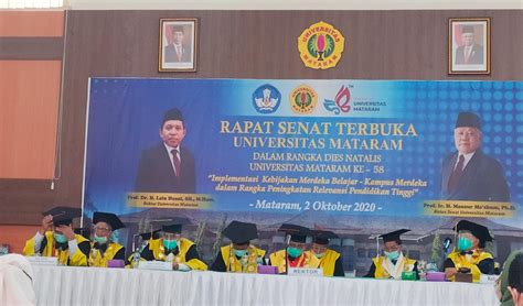 Universitas Mataram Gelar Dies Natalis ke 58 | Suara Bumigora