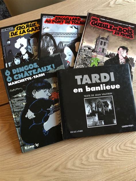 Tardi 5 Albums 5x C 2x jaquette EO Ré 1988 2011 Catawiki