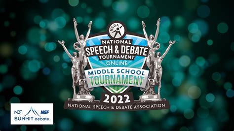 Congressional Debate Finals Middle School National Speech And Debate