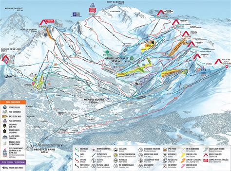 3 Vallées Ski Resort Info Guide 3 Valleys Les Trois Vallees France