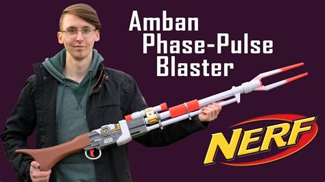 Nerf Starwars Mandalorian Blaster Unboxing Review Test