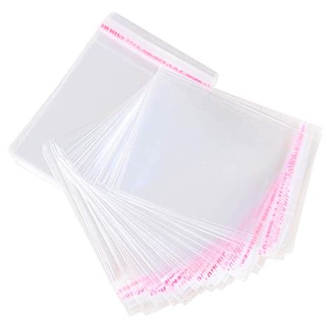 Kashvi Luck Transparent Pouches Plastic Polythene Clear Small Bags For