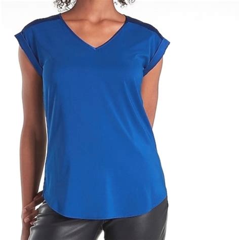 Express Tops Royal Blue Express Shirt Poshmark