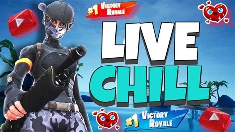 Live Fortnite Chill Ou Non Venez Discuter Go Les Abo Fr Pc