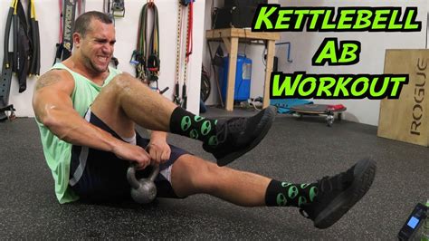 Intense 5 Minute Kettlebell Ab Workout YouTube