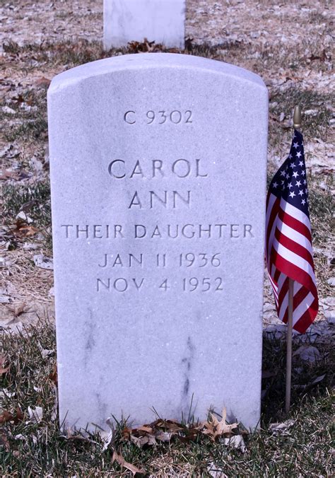 Carol Ann Johnson 1936 1952 Find A Grave Memorial