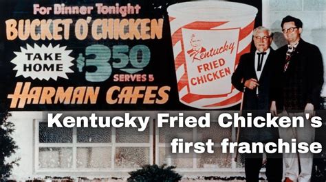 24th September 1952 Kentucky Fried Chicken Opens Its First Franchise