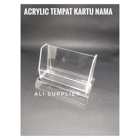 Jual Acrylic Tempat Kartu Nama Akrilik Tempat Kartu Tempat Kartu