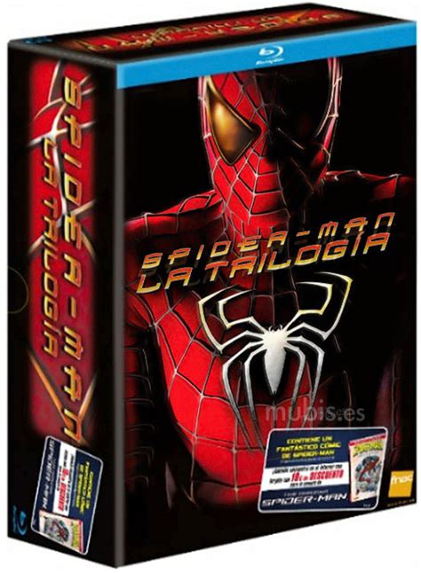 Car Tula De Spider Man Trilog A Edici N Coleccionista Blu Ray