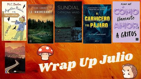 WRAP UP JULIO 2023 Dos Lecturas De 5 YouTube