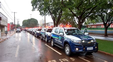 Governo Do Estado Entrega Novas Viaturas Para A Polícia Militar Nesta