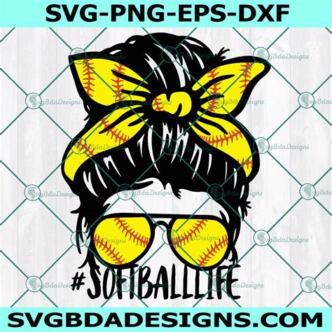 Softball Life Svg Softballlife Svg Softball Svg Softball Life