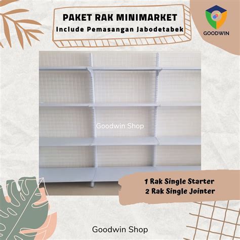 Jual Promo Paket 3 Rak Besi Minimarketrak Tokorak Swalayanrak