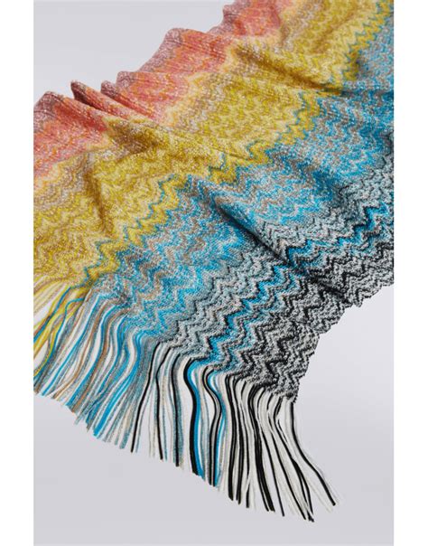 Missoni Mare Pastel Zigzag Scarf