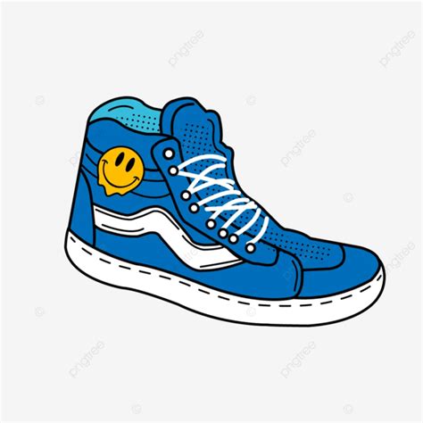 Hand Drawn Sneaker Illustration Vector Hand Drawn Sneaker Sneaker