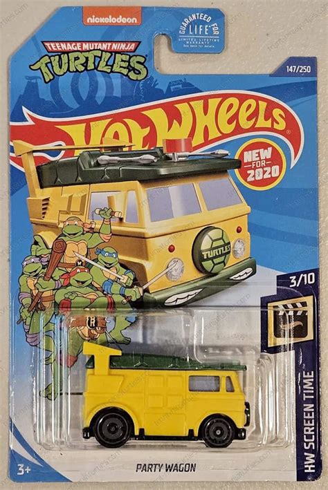 Toys Hot Wheels TMNT Party Wagon TMNT A Collection