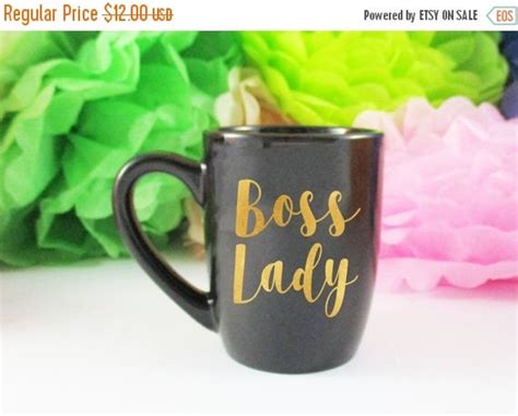 Boss Lady Mug Boss Lady Coffee Mug Black Coffee By Naptimedesignco