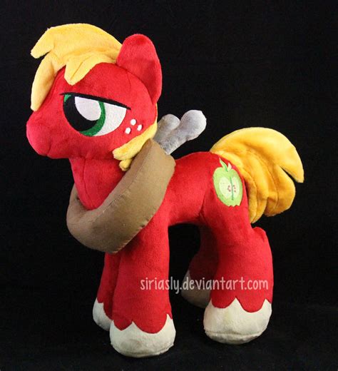 Big Macintosh Plush By Siriasly On Deviantart