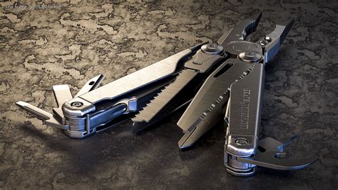 Multiherramienta Leatherman Surge Negra Abierta Modelo D Ds