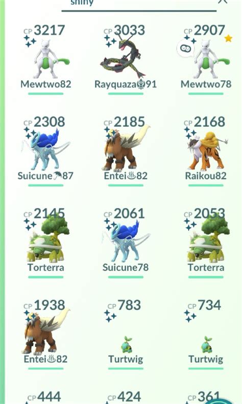 Pokemon Go Account With X Shiny Mewtwo Rayquaza Entei Suicune