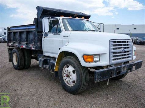 1998 Ford F800 Sa Dump Truck Roller Auctions