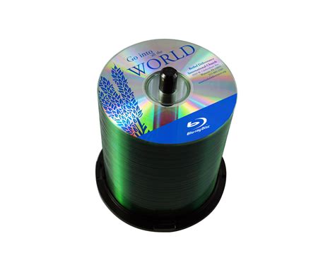 Blank BD-25GB Blu-Ray Discs with 1-Color Screen Print