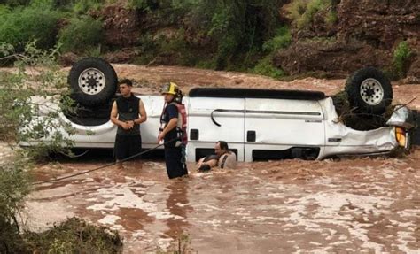 Lluvias Intensas En Sonora Provocan Inundaciones Y El Colapso De Las