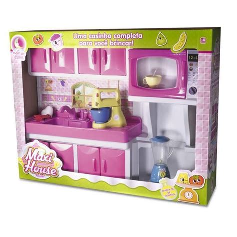 Brinquedo Infantil Cozinha Infantil Maxi House Pia Gigante Lua De