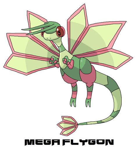 Mega Flygon Flygons Mega Evolution By Ericgl1996 On Deviantart