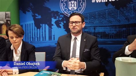 Poznań Daniel Obajtek na Politechnice Poznańskiej video Dailymotion