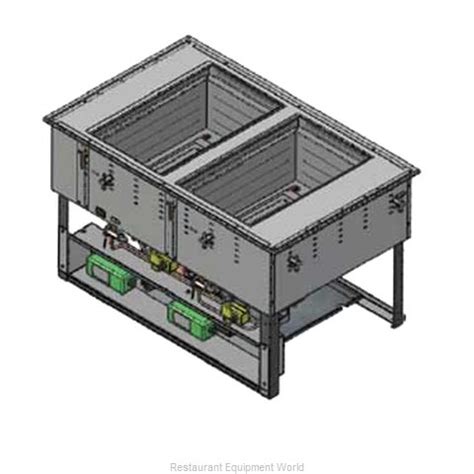 Vollrath DA Hot Cold Food Well Unit Drop In Electric Hot And Cold Drop In Wells
