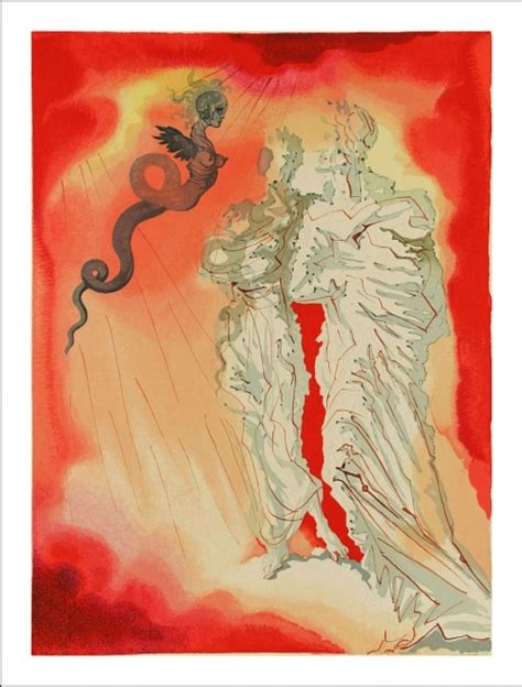 How Salvador Dali Descended Into Dante S Hell Pictolic