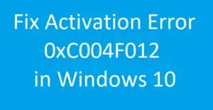 How To Fix Windows 10 Activation Error 0xC004C020